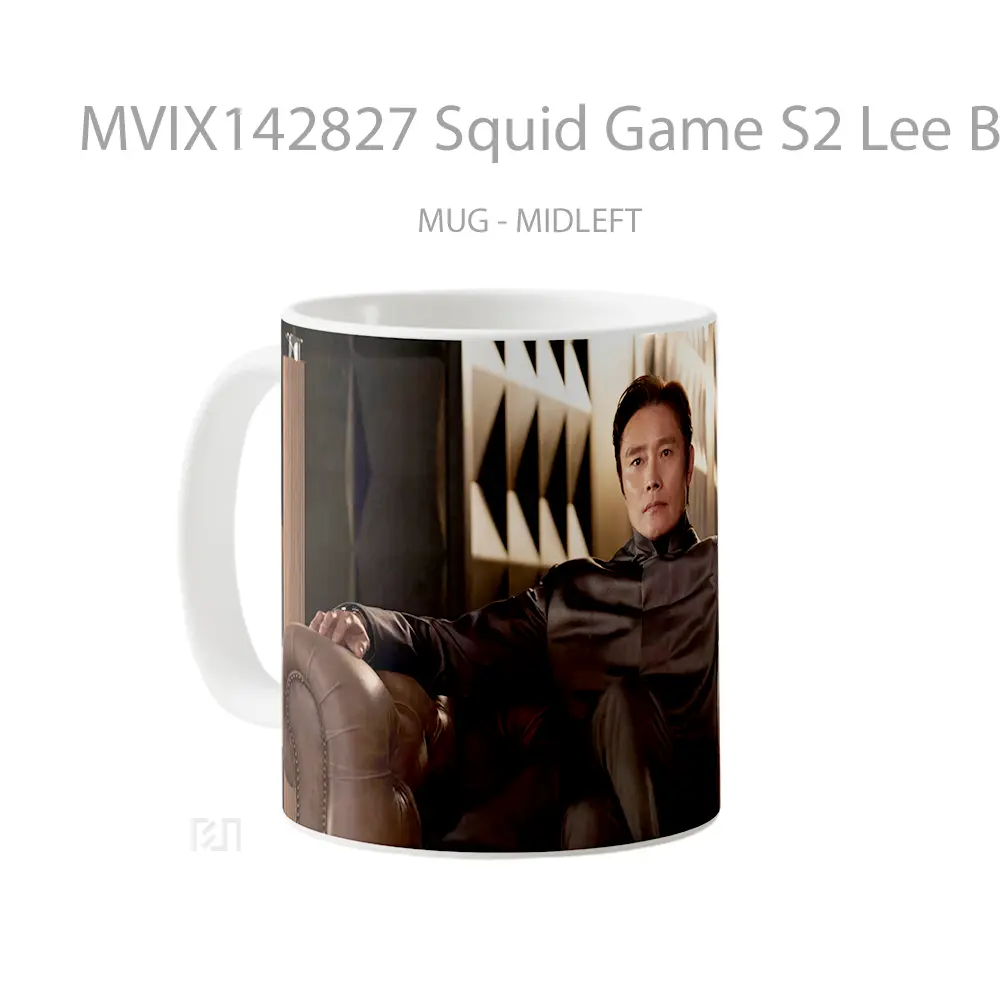 Mug Squid Game S2 Lee Byung Hun Cangkir Gamer - All-side / Desain