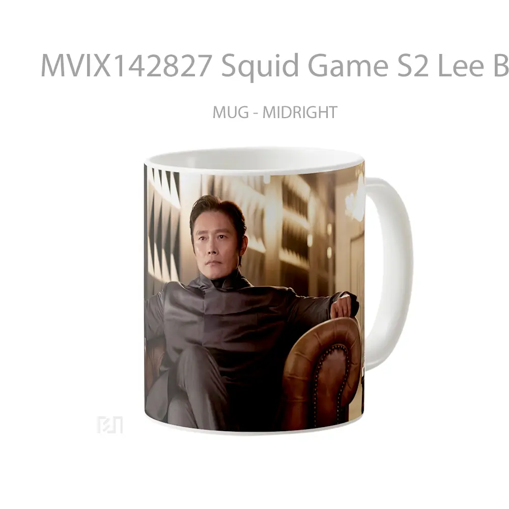 Mug Squid Game S2 Lee Byung Hun Cangkir Gamer - All-side / Desain