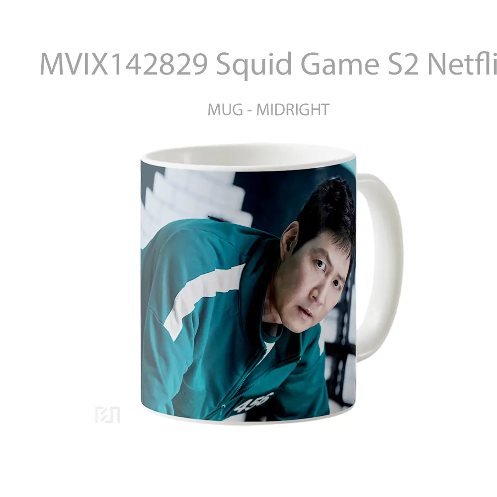 Mug Squid Game S2 Netflix Lee Jung Jae Cangkir Gamer - All-side / Desain