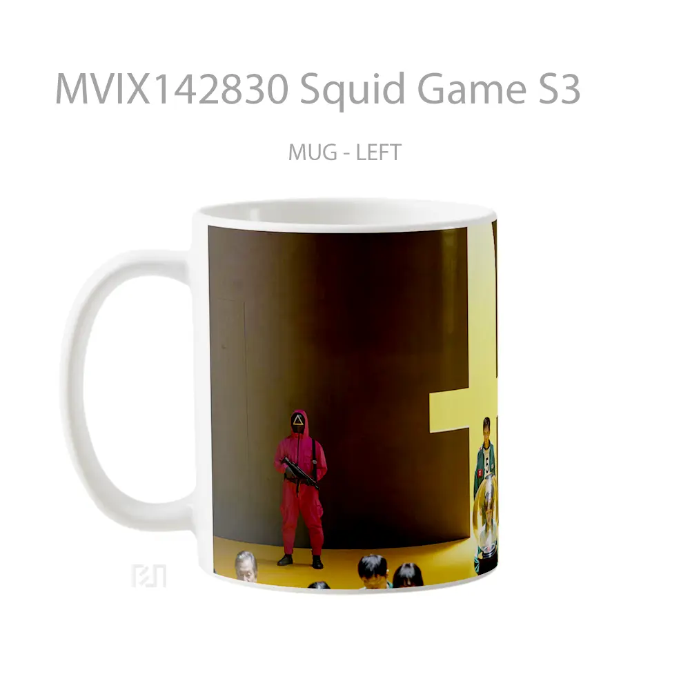 Mug Squid Game S3 Cangkir Gamer - All-side / Desain