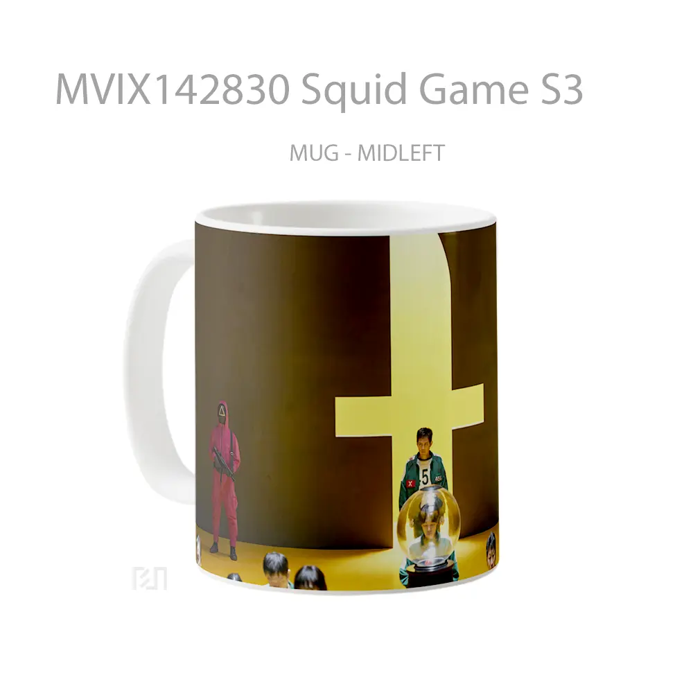 Mug Squid Game S3 Cangkir Gamer - All-side / Desain