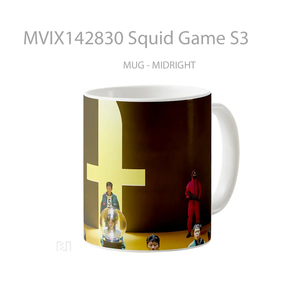 Mug Squid Game S3 Cangkir Gamer - All-side / Desain