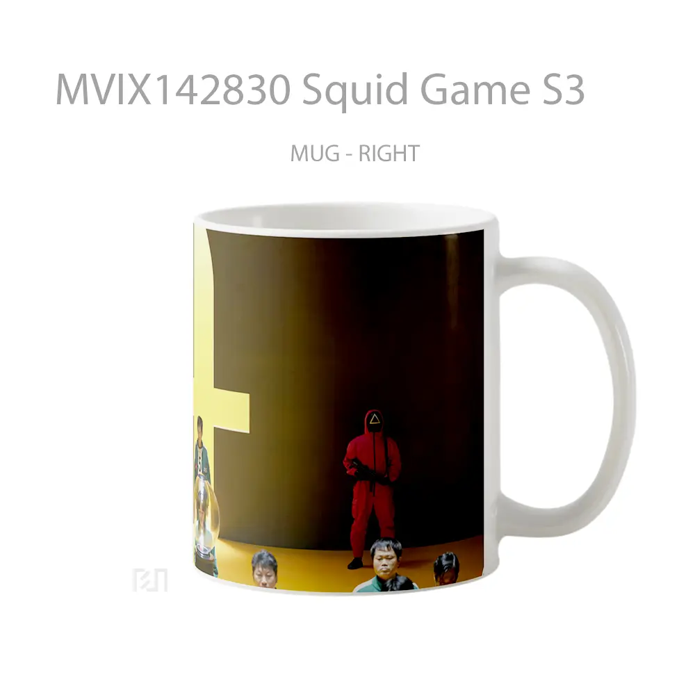 Mug Squid Game S3 Cangkir Gamer - All-side / Desain