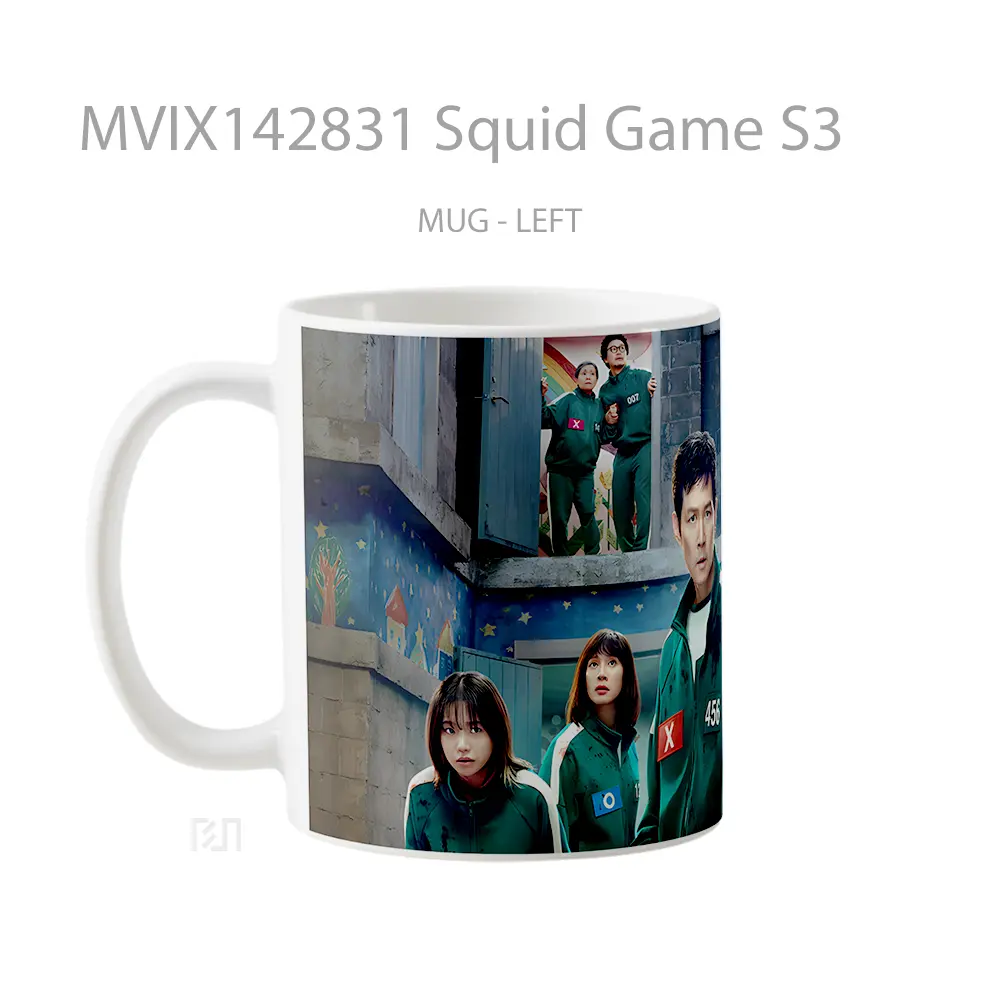 Mug Squid Game S3 Cangkir Gamer - All-side / Desain