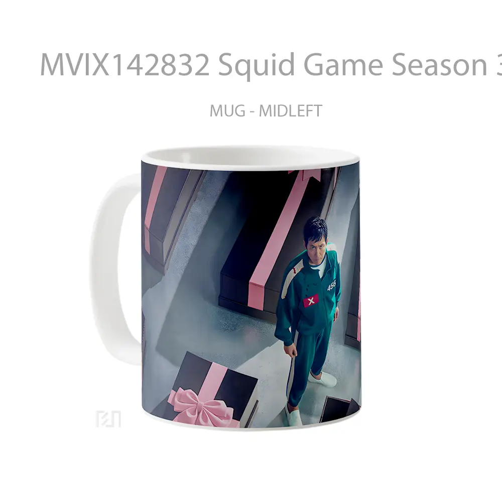 Mug Squid Game Season 3 Cangkir Gamer - All-side / Desain
