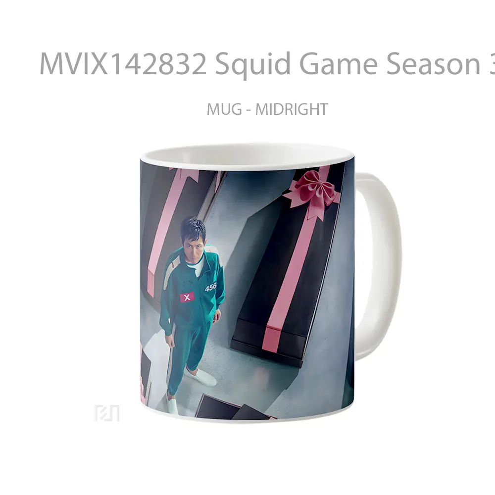 Mug Squid Game Season 3 Cangkir Gamer - All-side / Desain