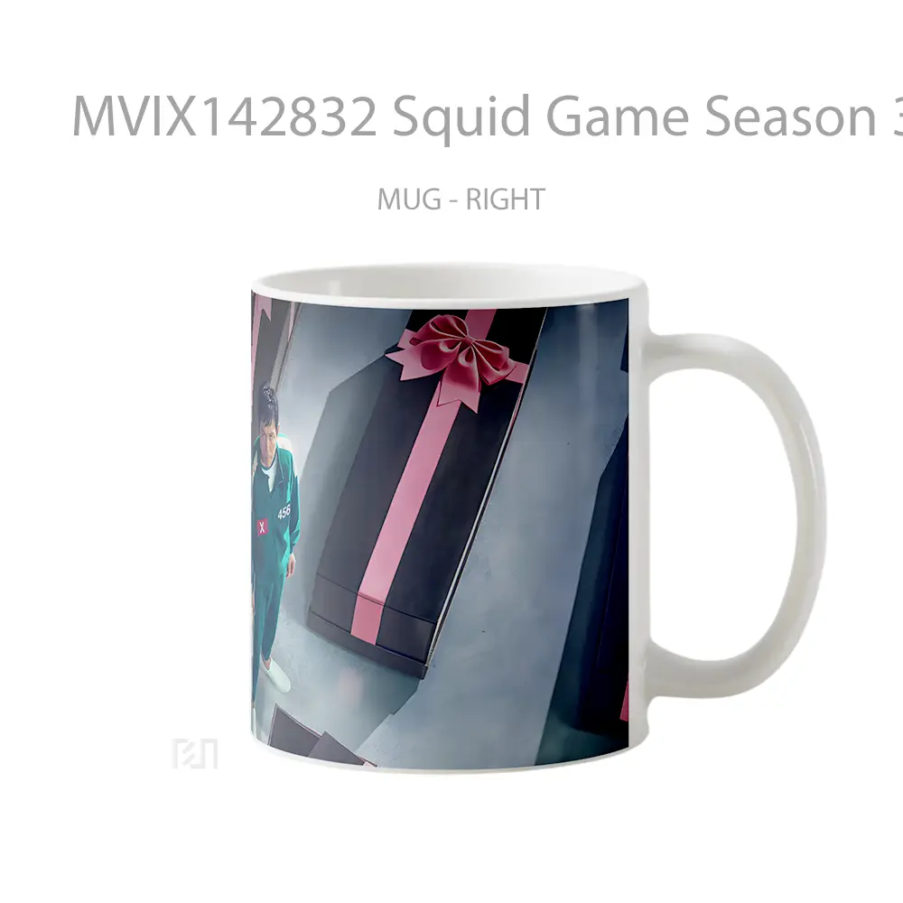 Mug Squid Game Season 3 Cangkir Gamer - All-side / Desain