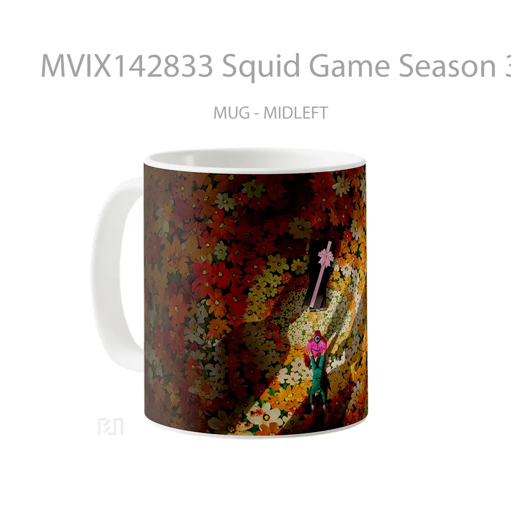 Mug Squid Game Season 3 Cangkir Gamer - All-side / Desain