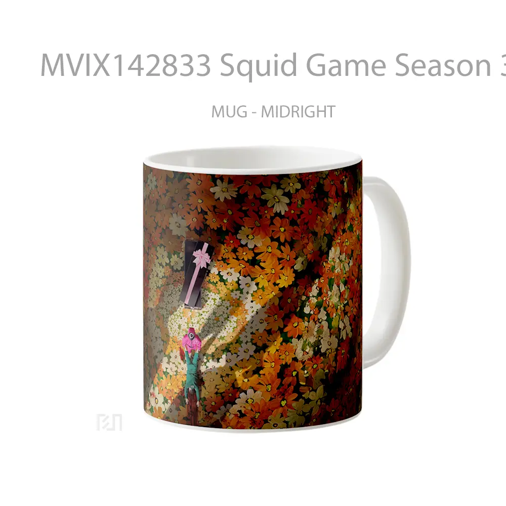 Mug Squid Game Season 3 Cangkir Gamer - All-side / Desain