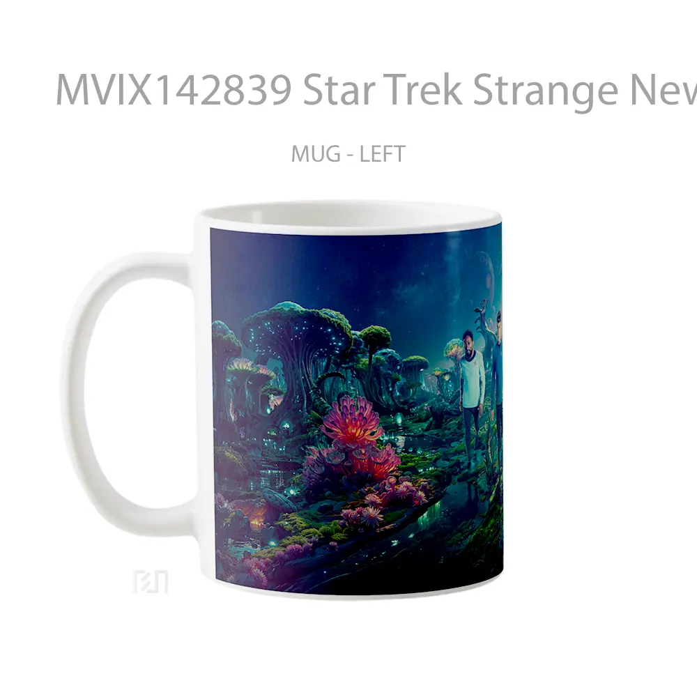 Mug Star Trek Strange New Worlds Season 3 Gelas Pemandangan Alam - All-side / Desain