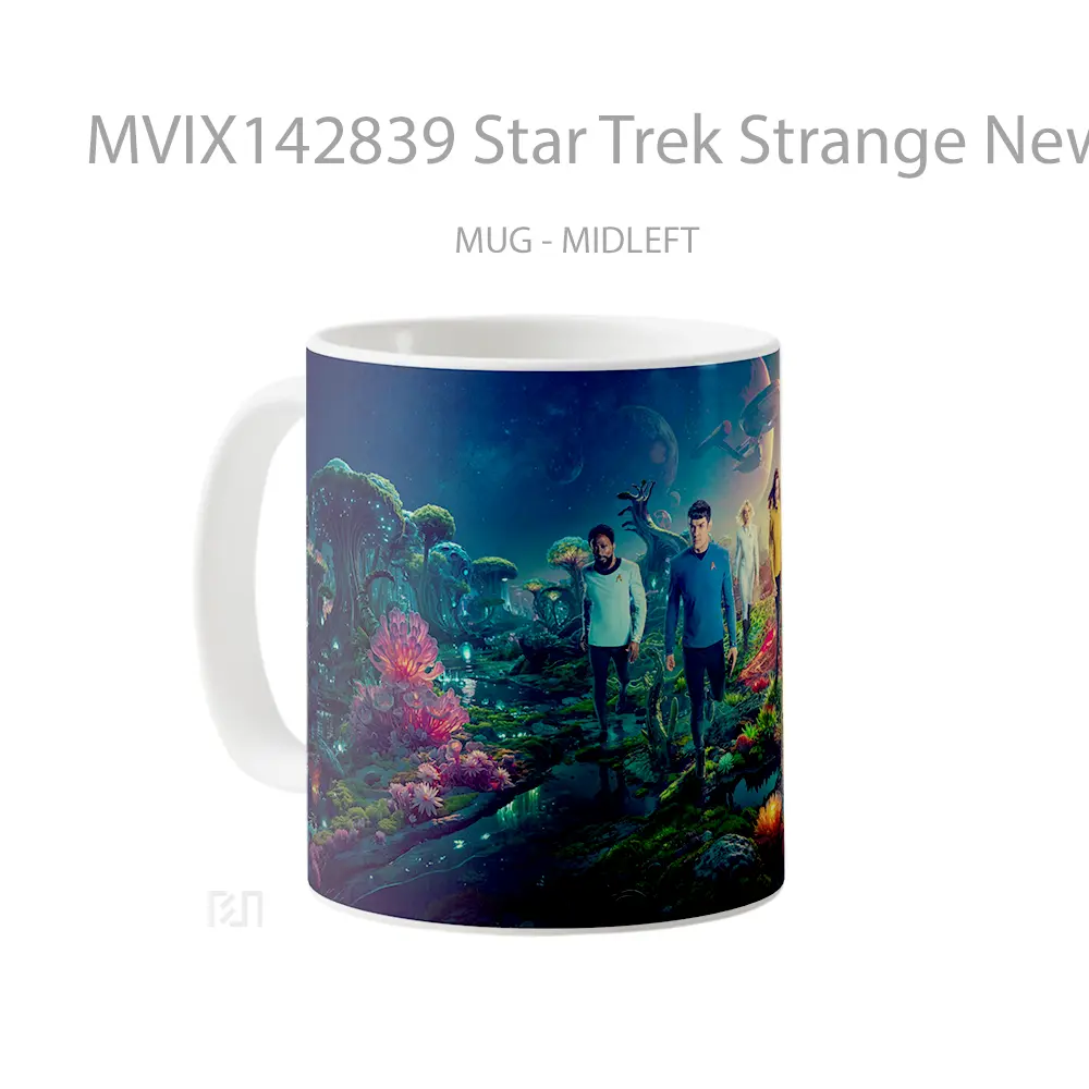 Mug Star Trek Strange New Worlds Season 3 Gelas Pemandangan Alam - All-side / Desain