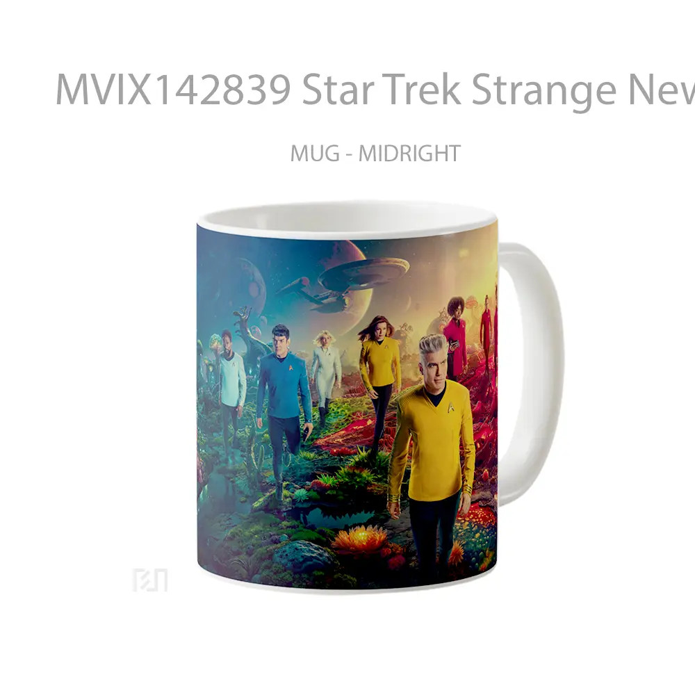 Mug Star Trek Strange New Worlds Season 3 Gelas Pemandangan Alam - All-side / Desain