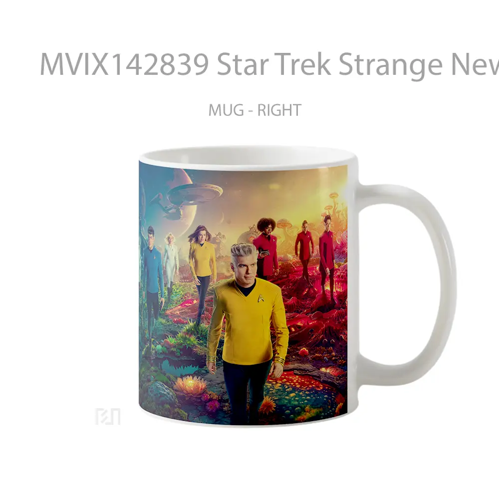 Mug Star Trek Strange New Worlds Season 3 Gelas Pemandangan Alam - All-side / Desain
