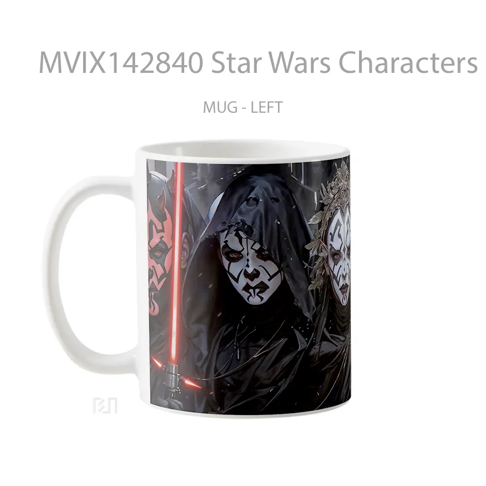 Mug Star Wars Characters Gelas Keramik Unik - All-side / Desain