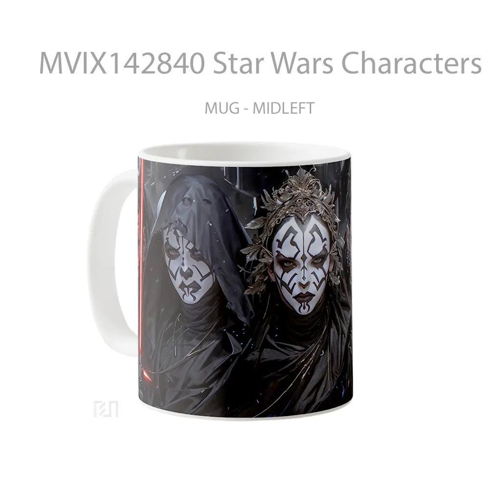 Mug Star Wars Characters Gelas Keramik Unik - All-side / Desain