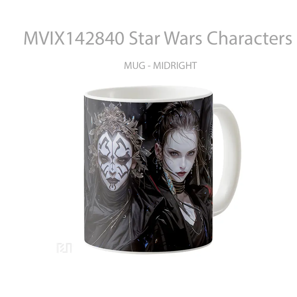 Mug Star Wars Characters Gelas Keramik Unik - All-side / Desain