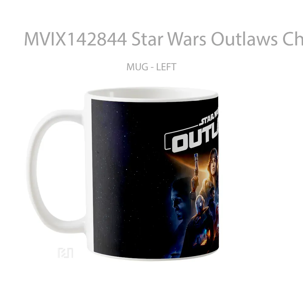 Mug Star Wars Outlaws Characters Kay Nix Nd 5 Gelas Keramik Unik - All-side / Desain