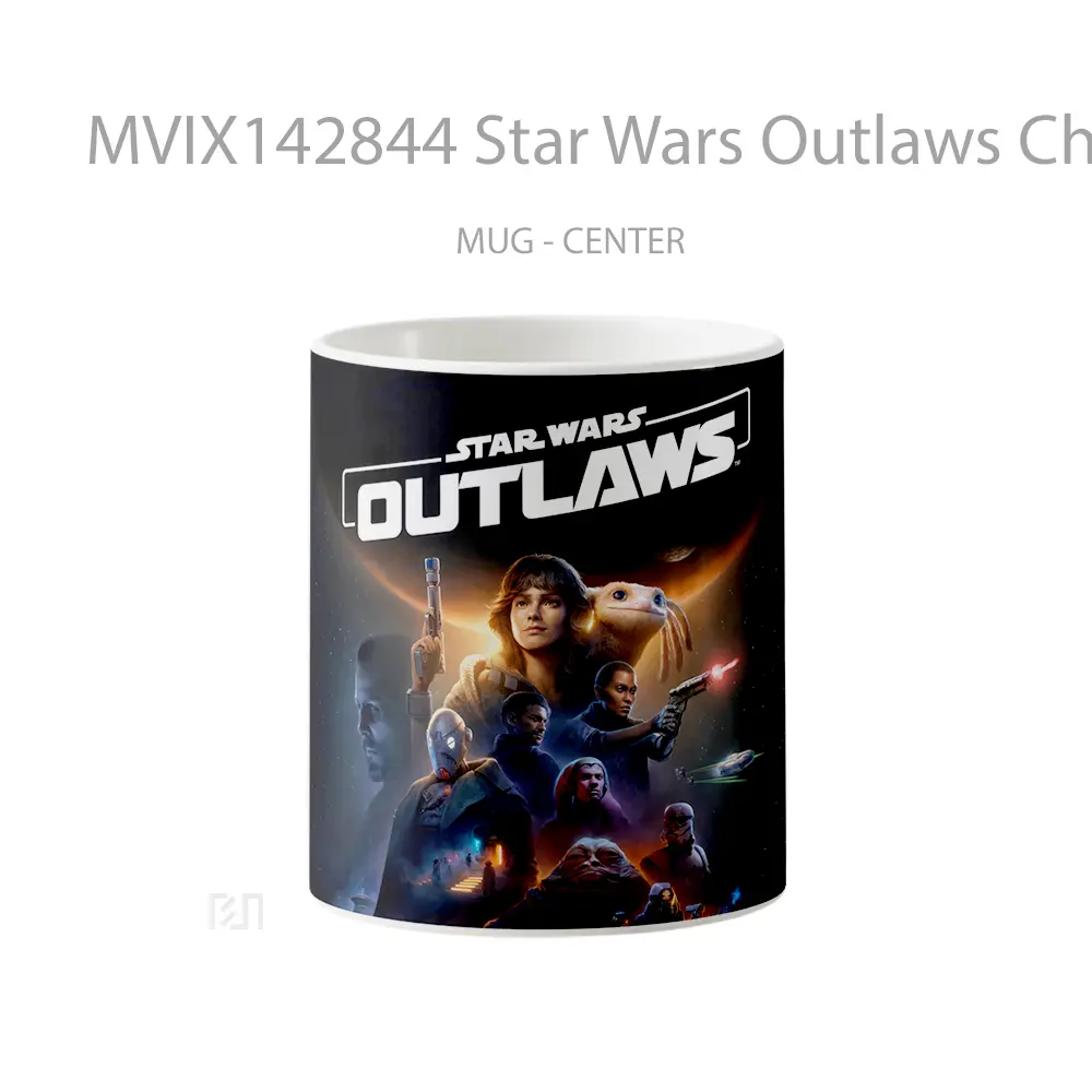 Mug Star Wars Outlaws Characters Kay Nix Nd 5 Gelas Keramik Unik