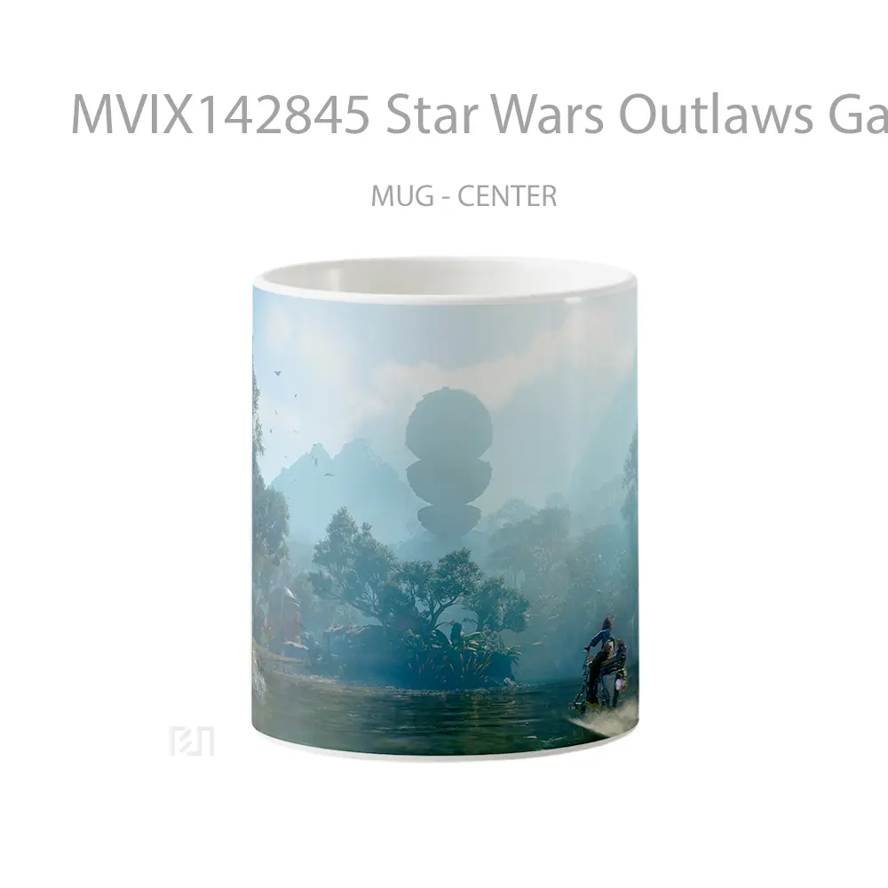 Mug Star Wars Outlaws Game Cangkir Gamer