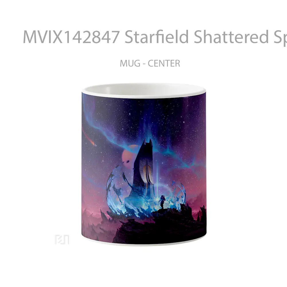 Mug Starfield Shattered Space Gelas Keramik Unik