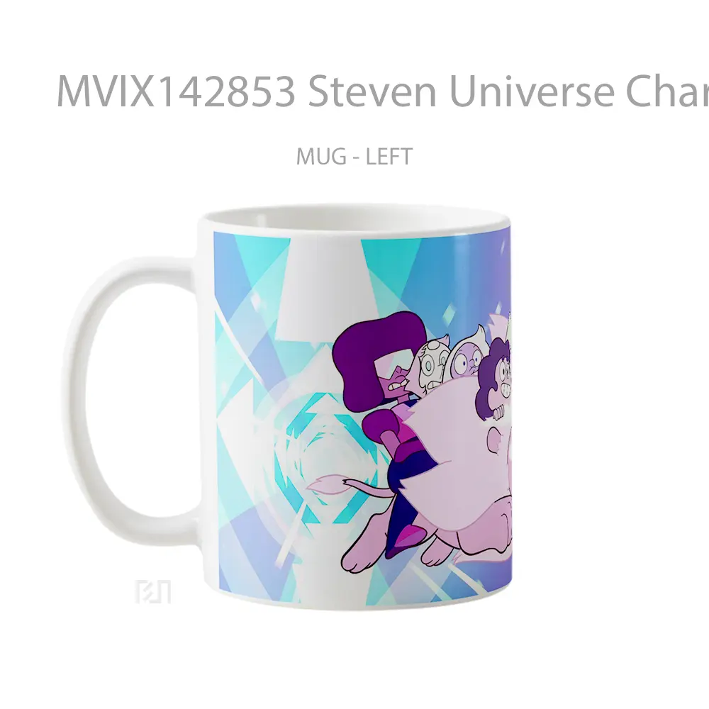 Mug Steven Universe Characters Gelas Keramik Unik - All-side / Desain