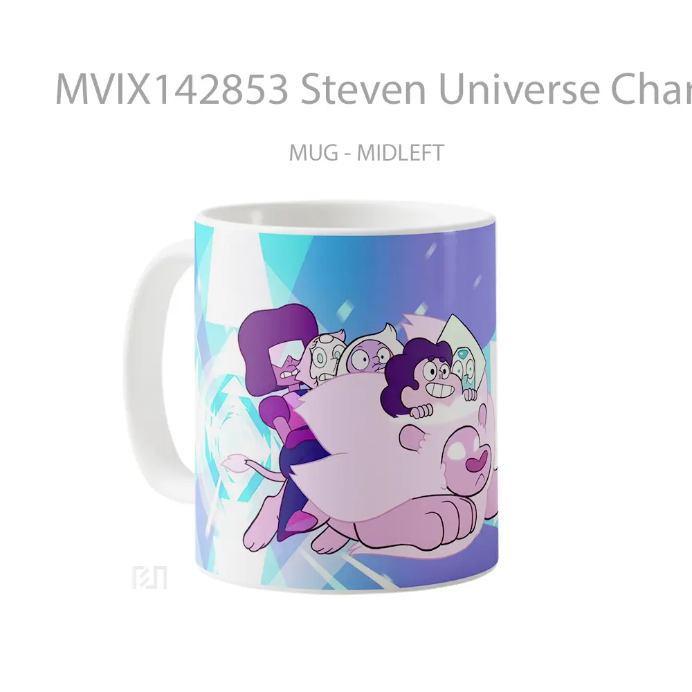 Mug Steven Universe Characters Gelas Keramik Unik - All-side / Desain