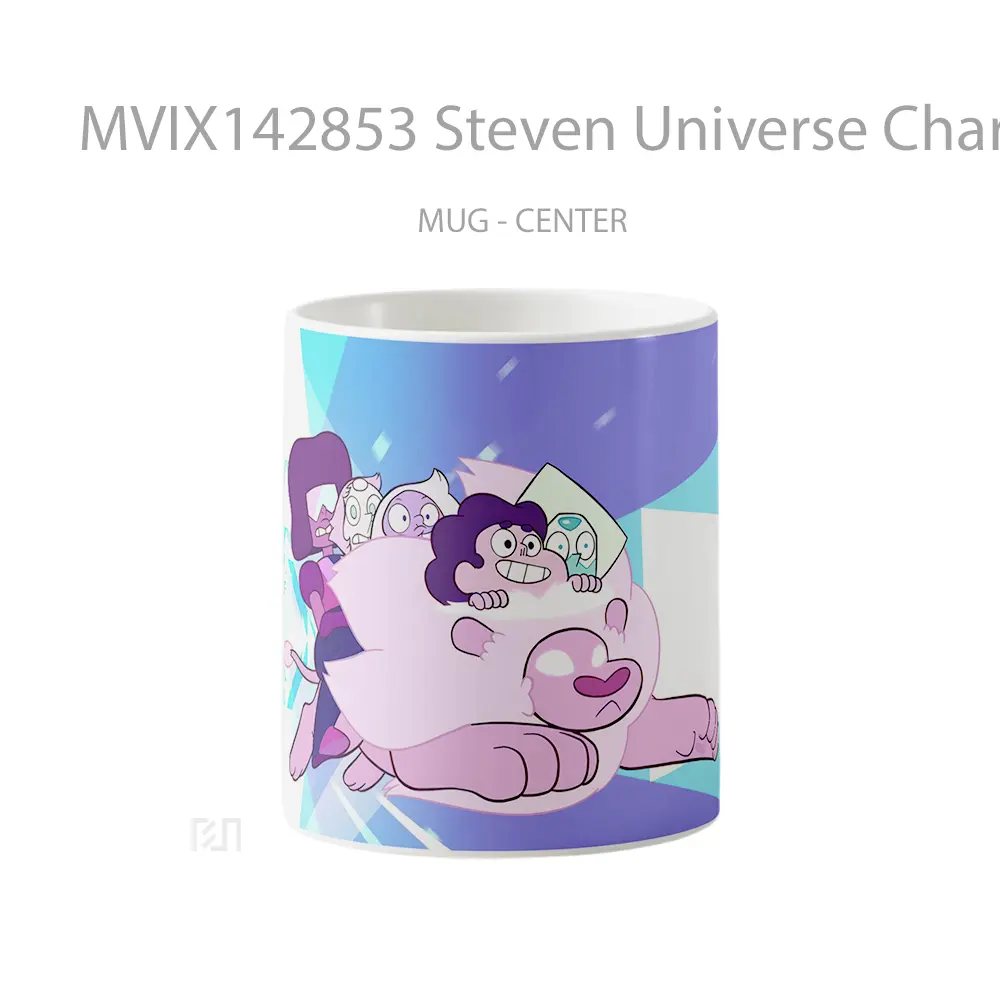 Mug Steven Universe Characters Gelas Keramik Unik