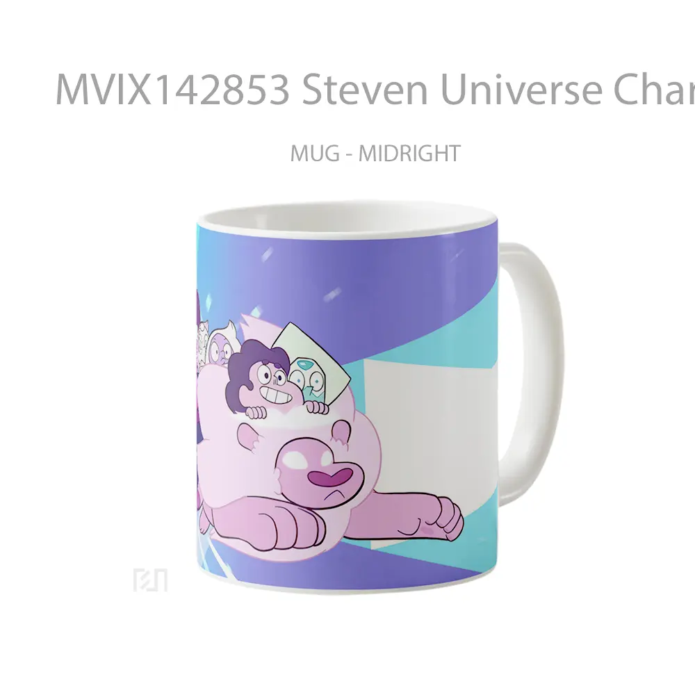 Mug Steven Universe Characters Gelas Keramik Unik - All-side / Desain