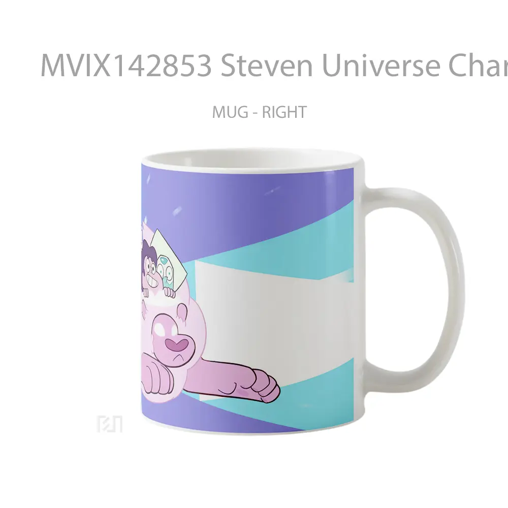 Mug Steven Universe Characters Gelas Keramik Unik - All-side / Desain