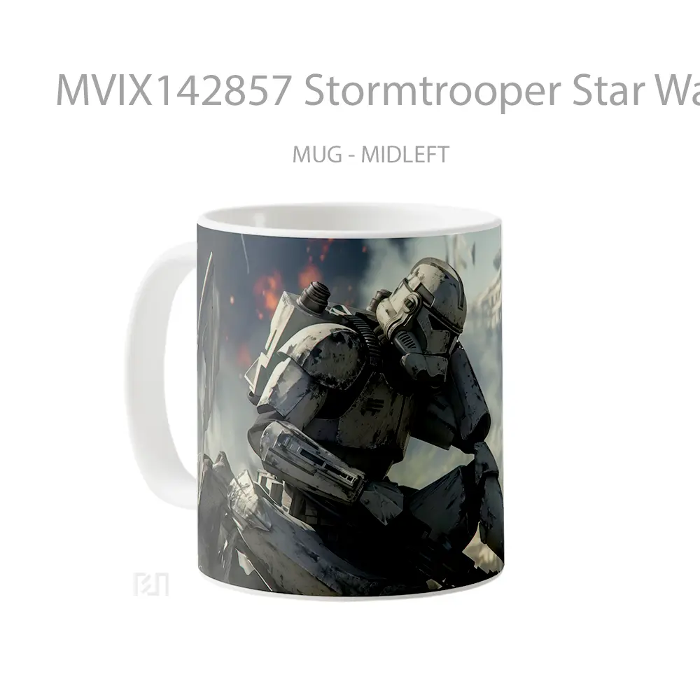 Mug Stormtrooper Star Wars Gelas Keramik Unik - All-side / Desain