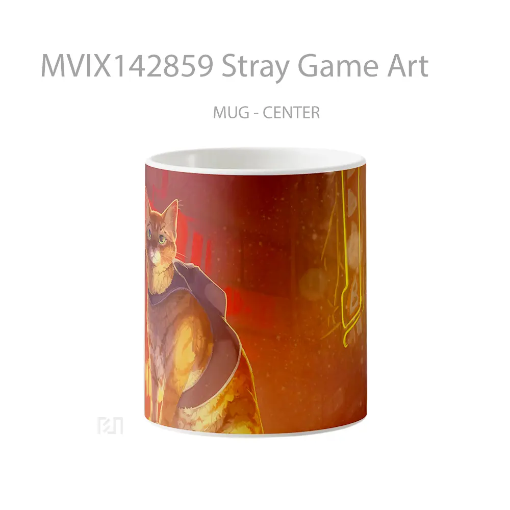 Mug Stray Game Art Cangkir Gamer