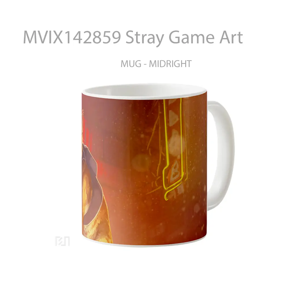 Mug Stray Game Art Cangkir Gamer - All-side / Desain