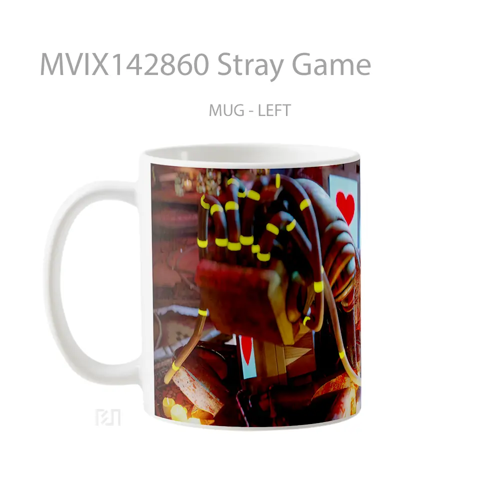 Mug Stray Game Cangkir Gamer - All-side / Desain