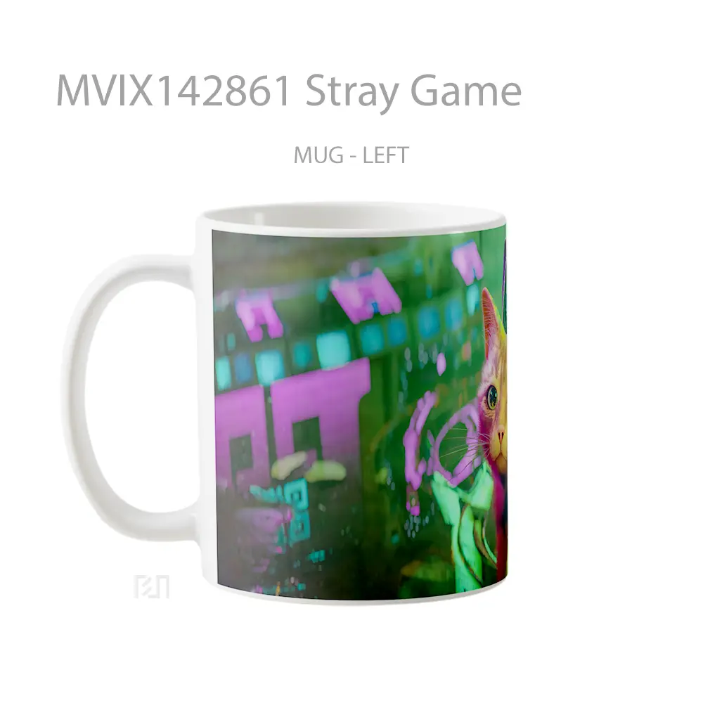 Mug Stray Game Cangkir Gamer - All-side / Desain