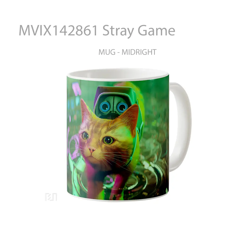 Mug Stray Game Cangkir Gamer - All-side / Desain
