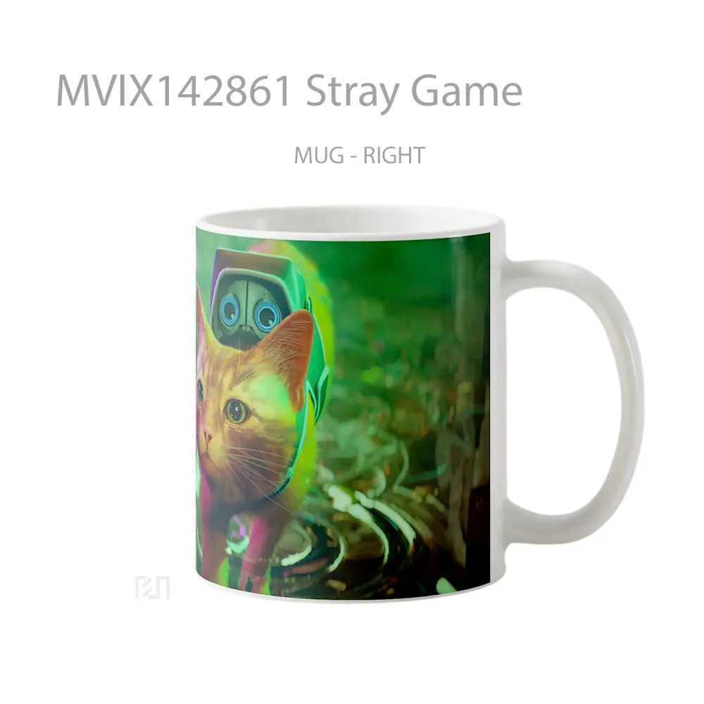 Mug Stray Game Cangkir Gamer - All-side / Desain