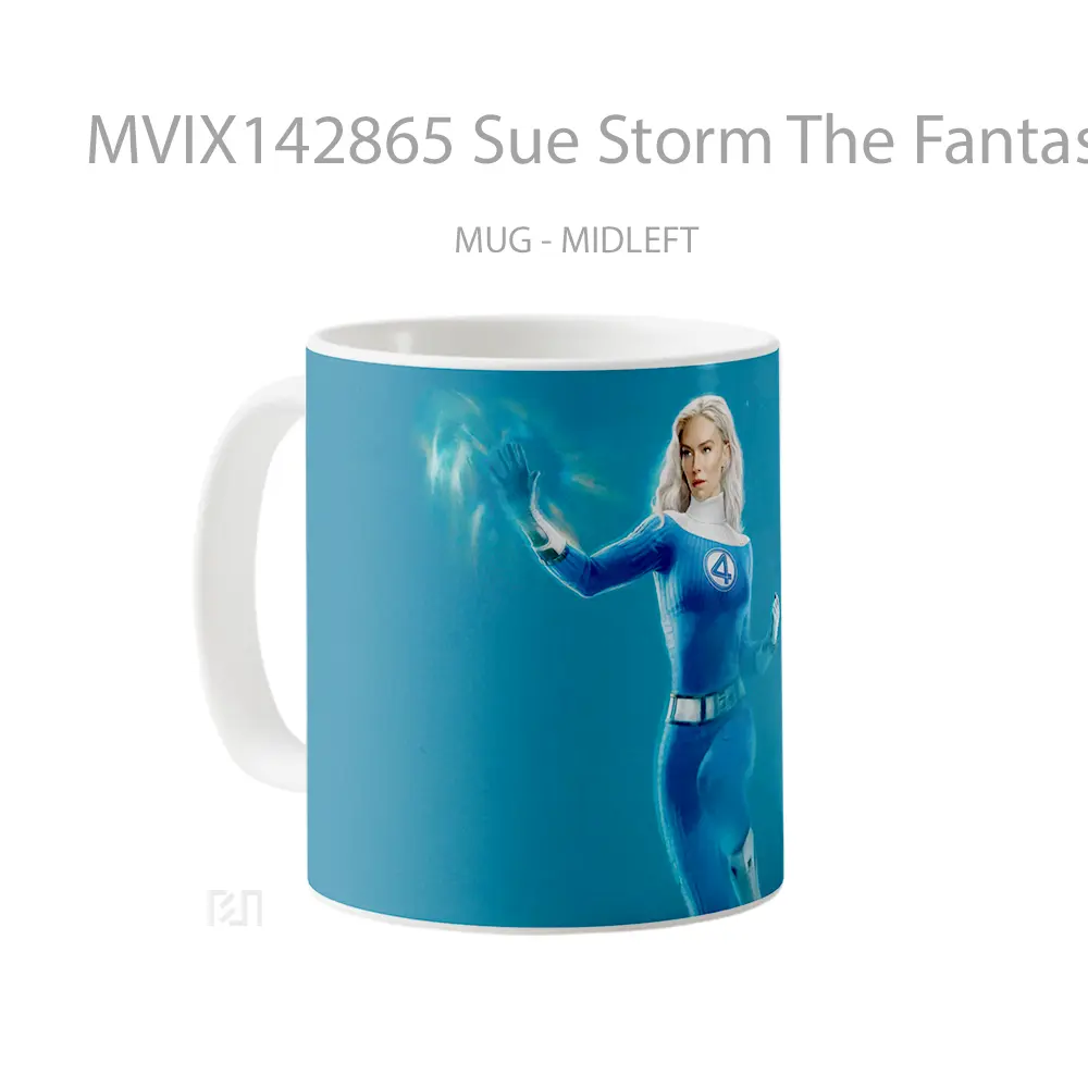 Mug Sue Storm The Fantastic 4 First Steps Gelas Keramik Unik - All-side / Desain