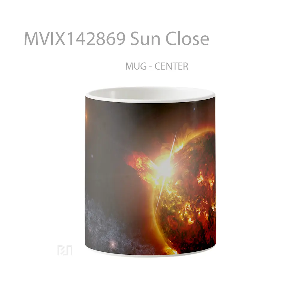 Mug Sun Close Gelas Keramik Unik