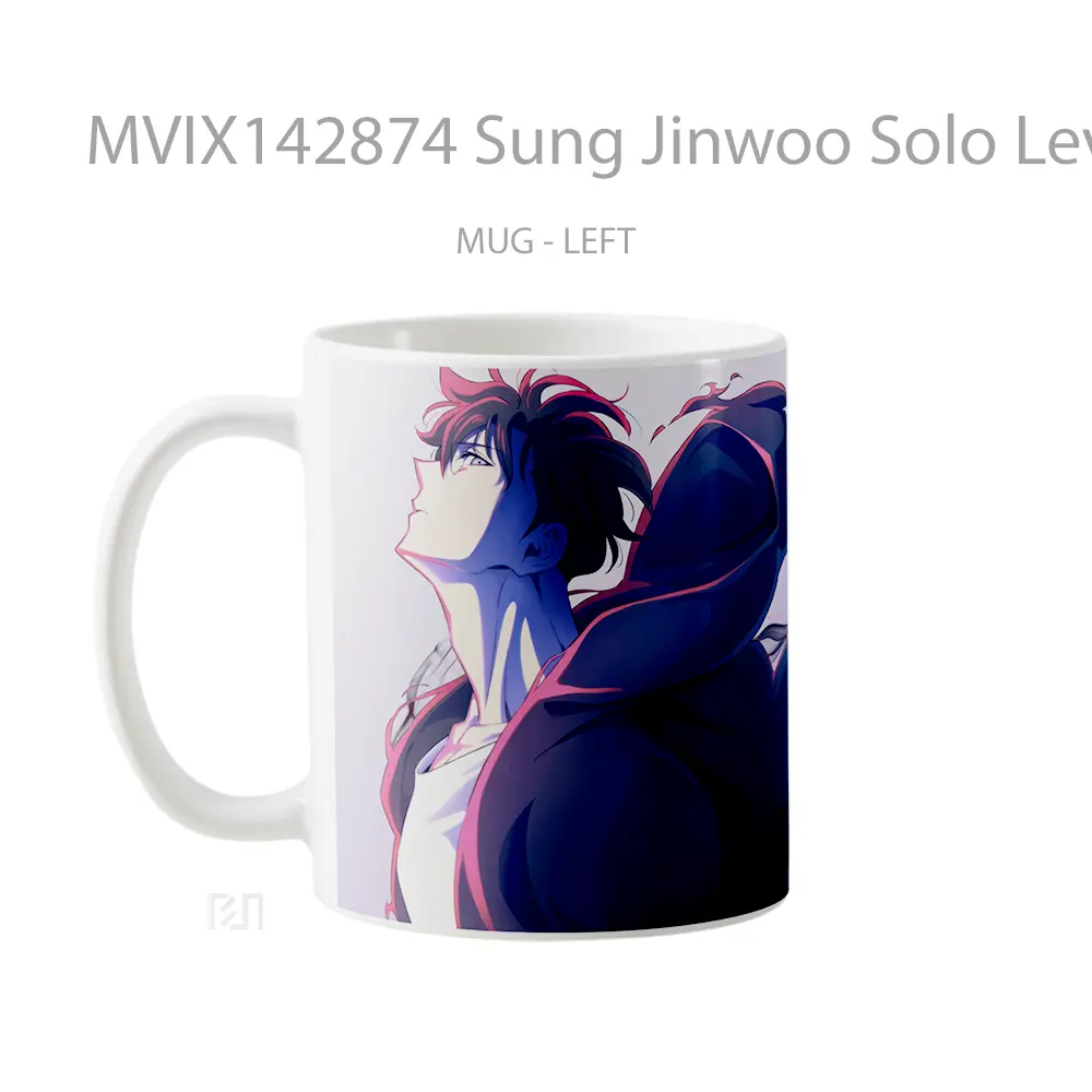 Mug Sung Jinwoo Solo Leveling Season 2 Gelas Pemandangan Alam - All-side / Desain