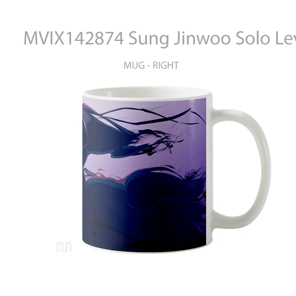 Mug Sung Jinwoo Solo Leveling Season 2 Gelas Pemandangan Alam - All-side / Desain