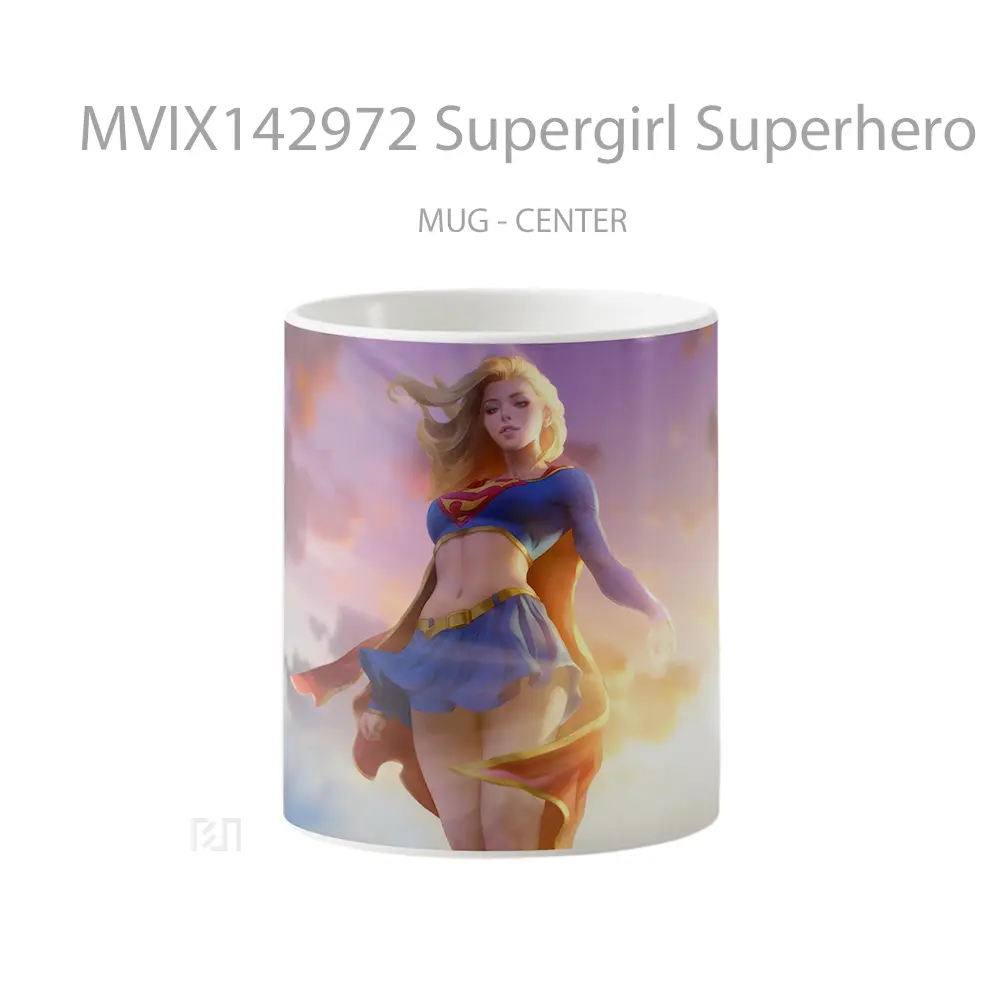 Mug Supergirl Superhero Gelas Keramik Unik