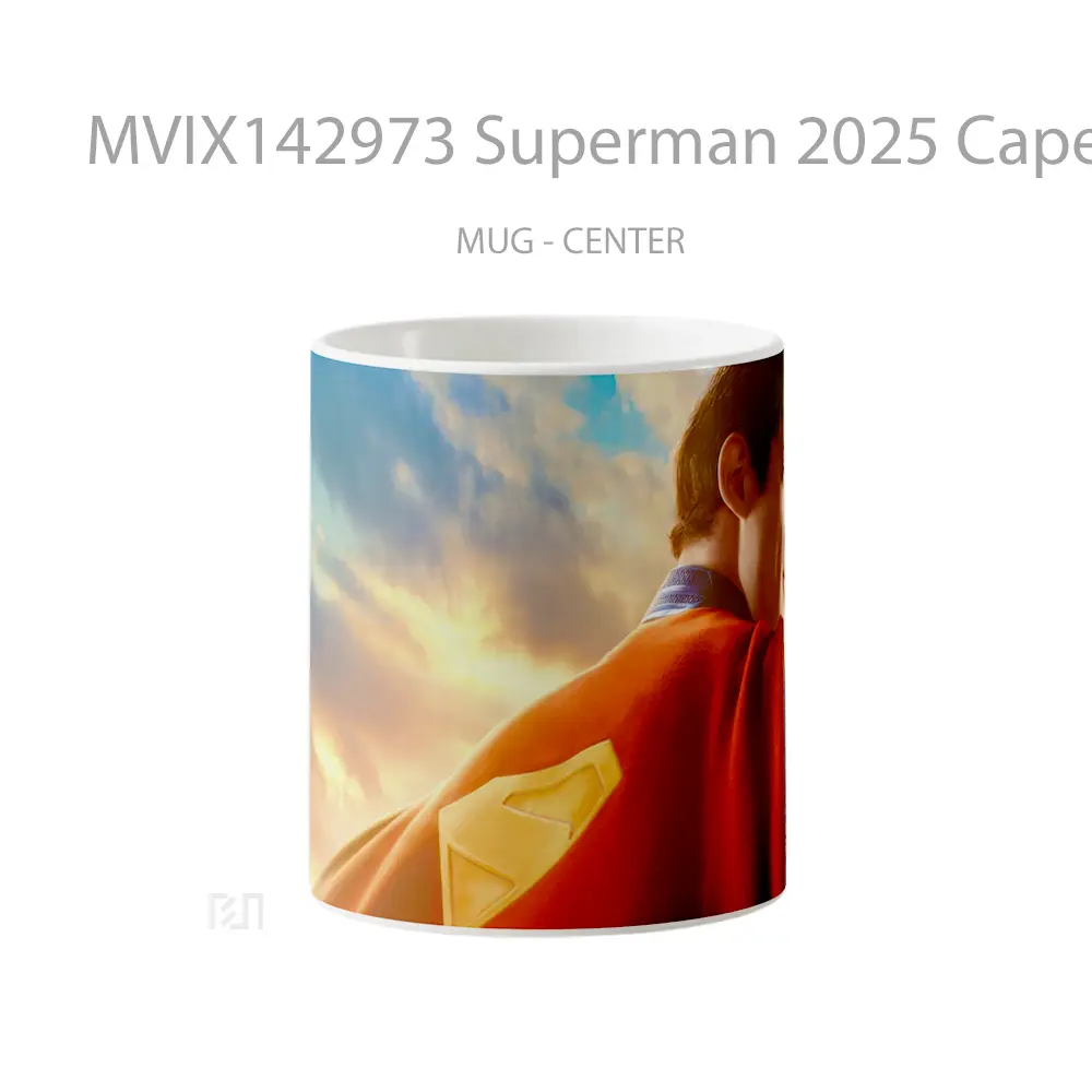 Mug Superman 2025 Cape Gelas Superhero