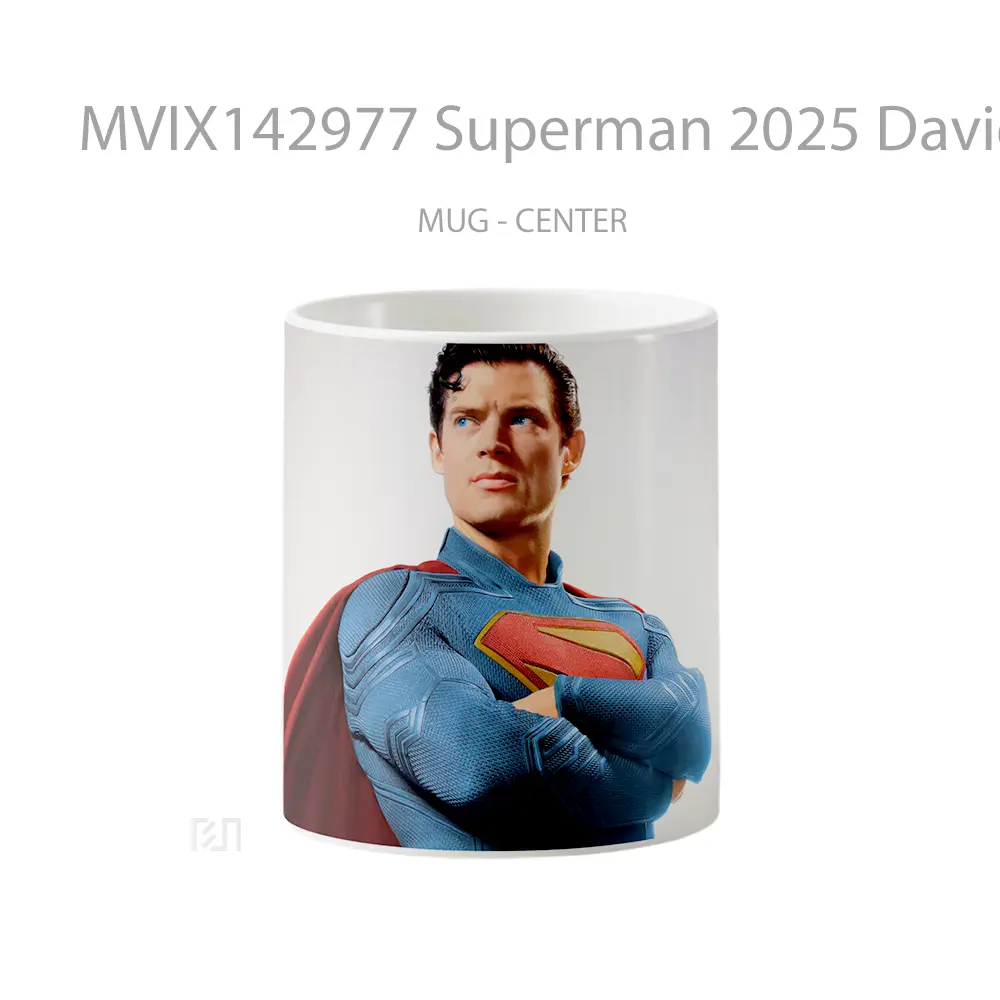 Mug Superman 2025 David Corenswet Movie Gelas Superhero