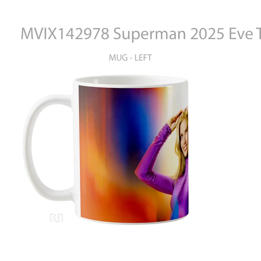 Mug Superman 2025 Eve Teschmacher Sara Sampaid Gelas Superhero - All-side / Desain