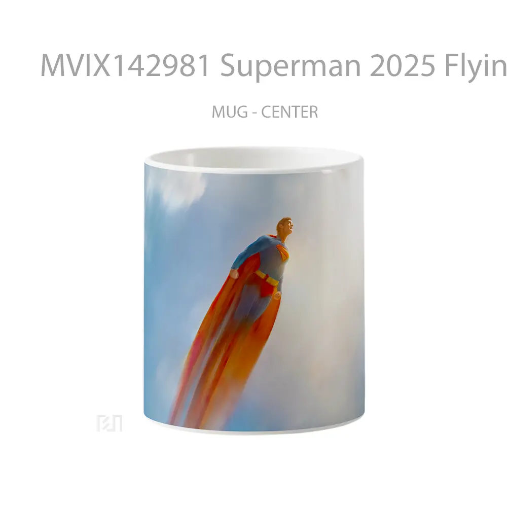 Mug Superman 2025 Flying Gelas Superhero