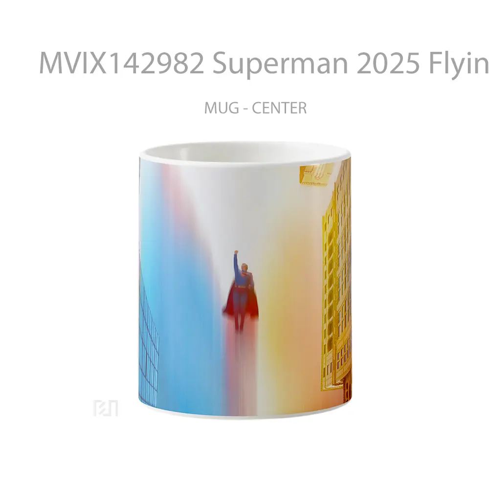 Mug Superman 2025 Flying Gelas Superhero