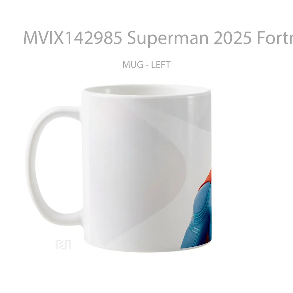 Mug Superman 2025 Fortnite Gelas Superhero - All-side / Desain