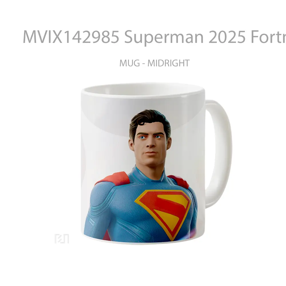 Mug Superman 2025 Fortnite Gelas Superhero - All-side / Desain