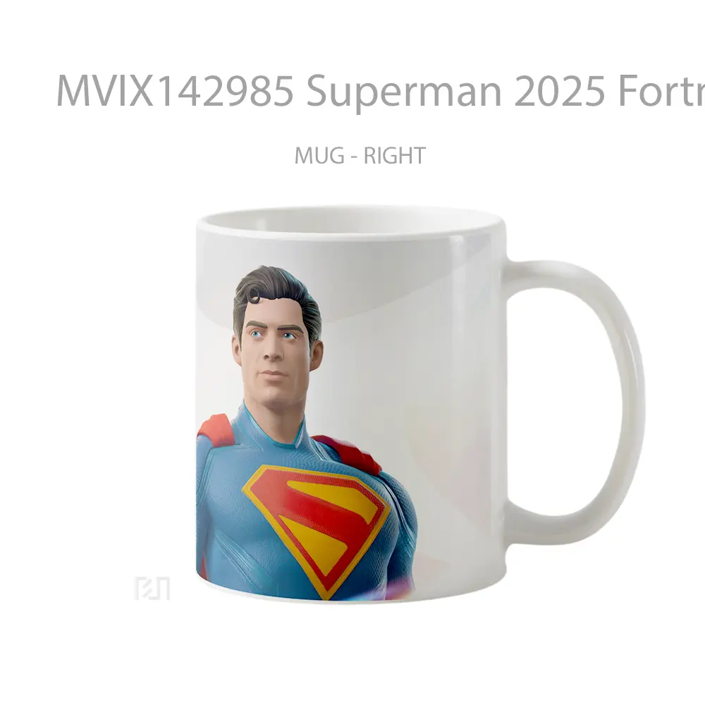 Mug Superman 2025 Fortnite Gelas Superhero - All-side / Desain