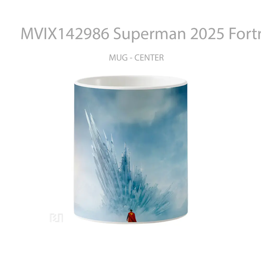 Mug Superman 2025 Fortress Of Solitude Gelas Superhero